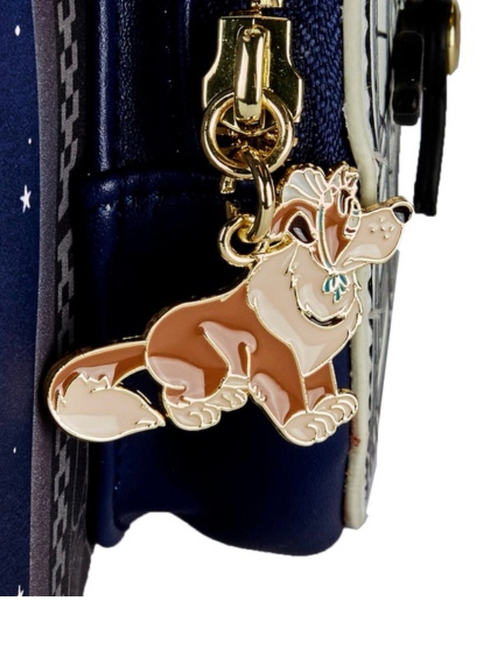 Loungefly Disney Peter Pan Glow in the Dark Big Ben Clock Mini Backpack - Picture 6 of 6